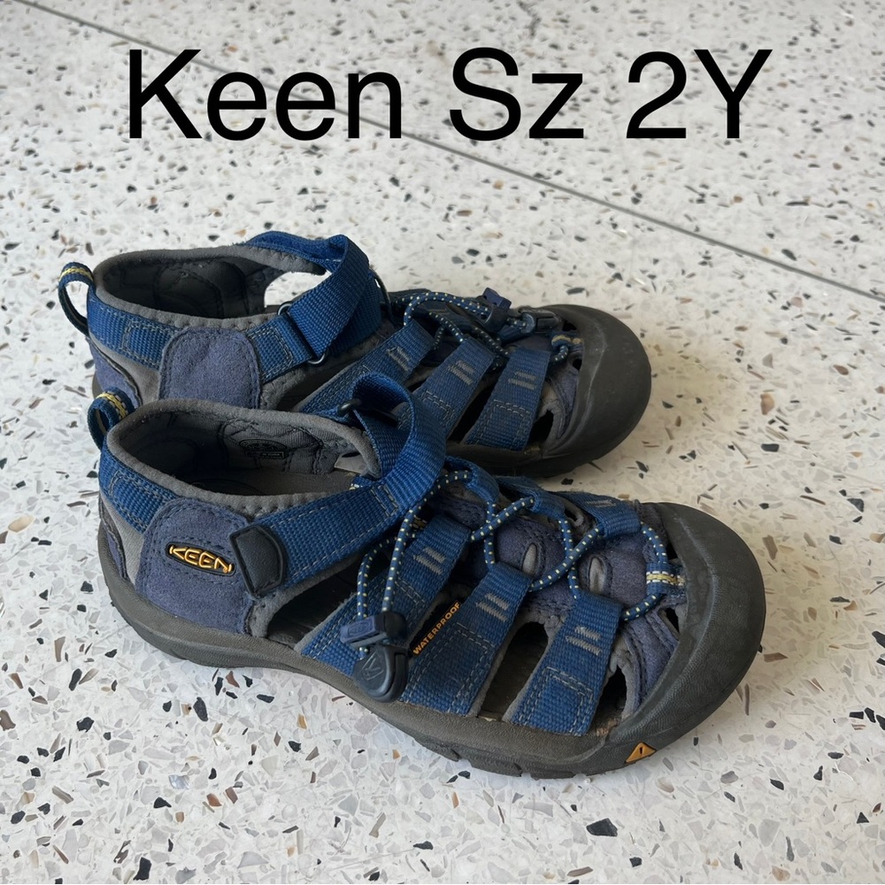 Keen Kids Blue and Gray Water Shoes